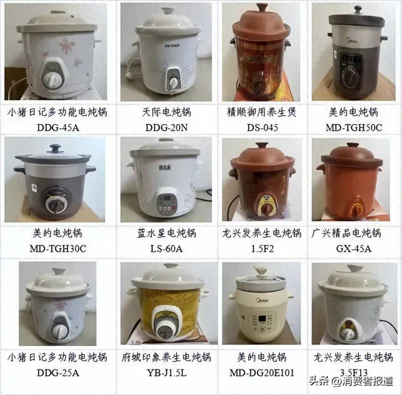 质检资讯｜12款电炖锅比较试验：3款不符合国家标准