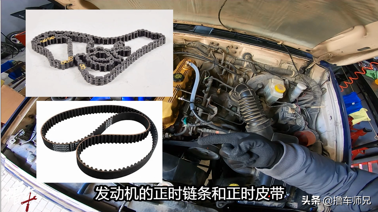 正时链条和正时皮带的发动机，到底谁更耐用？对比利弊，一眼便知