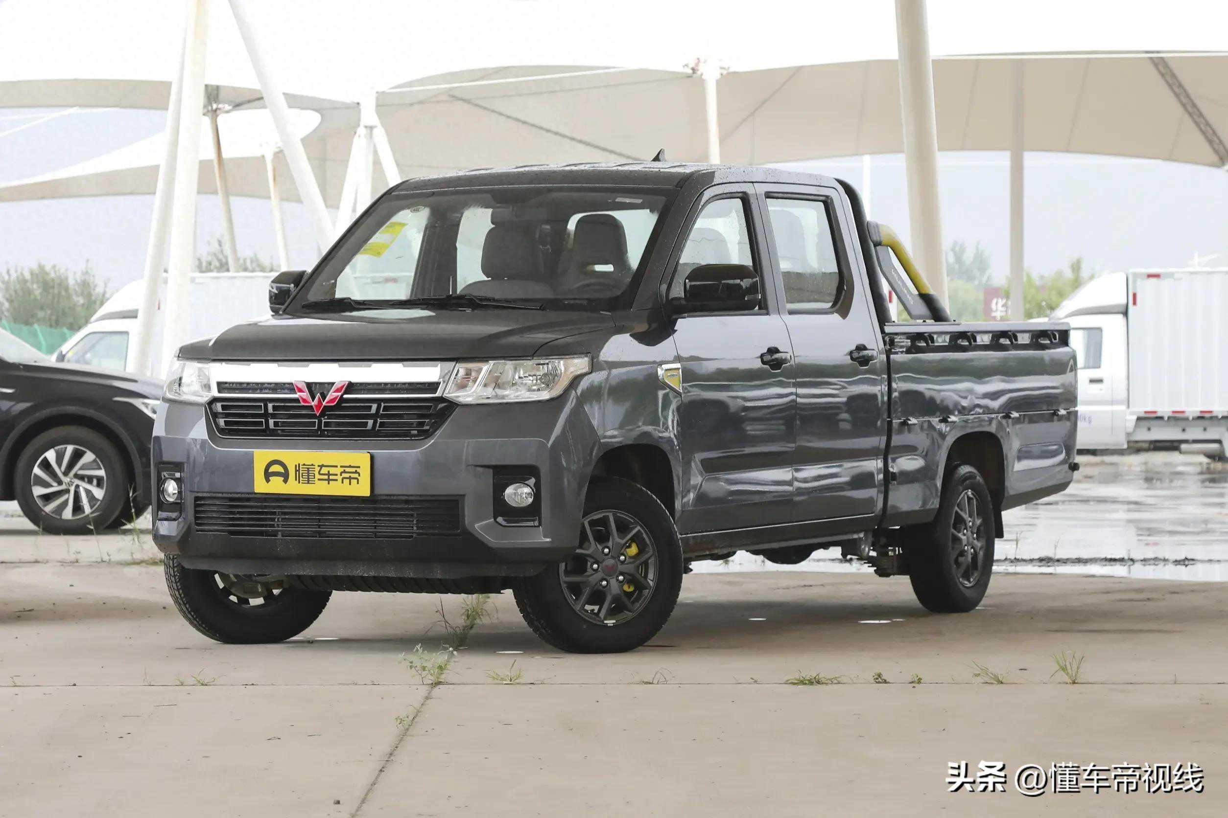 新车 | 换6速手动变速箱，2023款五菱征途皮卡到店，老款售5.88万起